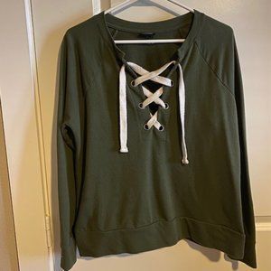 a.n.a. Long Sleeve Shirt Size M